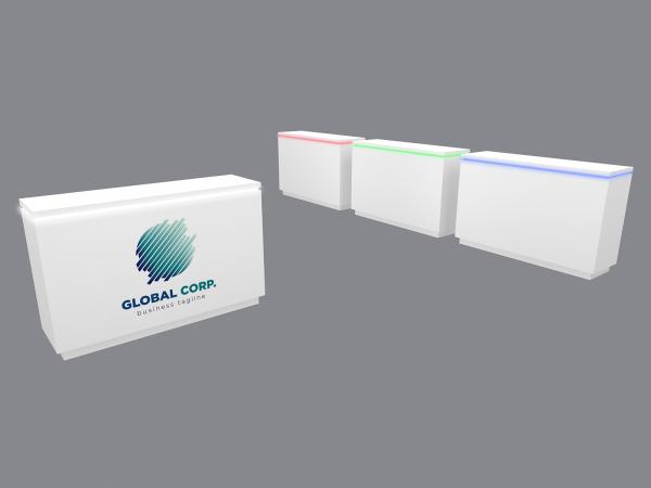 RE-1595 Trade Show Custom Rental Counter -- Image 4