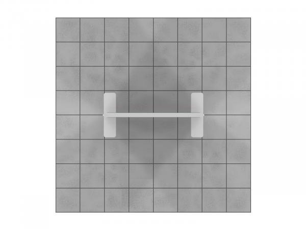 RE-1604 Trade Show Graphic Kiosk -- Plan View