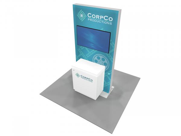 RE-1609 Trade Show Graphic Kiosk -- Image 1