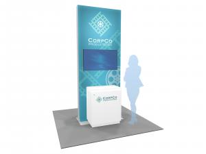 RE-1607 Trade Show Graphic Kiosk -- Image 1