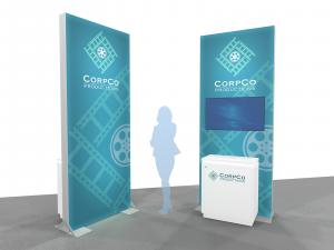 RE-1618 Trade Show Graphic Kiosk -- Image 1