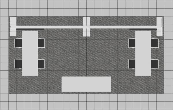 RE-2110 Rental SuperNova Lightbox -- Plan View