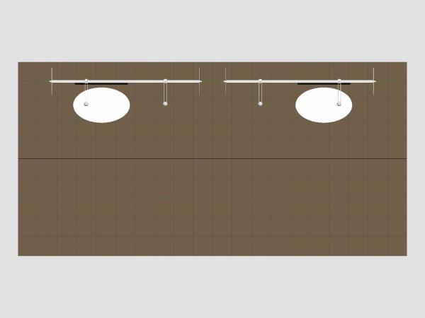 RE-2139  Rental Trade Show Exhibit -- Plan View