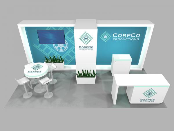 RE-2164 Custome SuperNova Lightbox with Fabric Graphic -- View 4