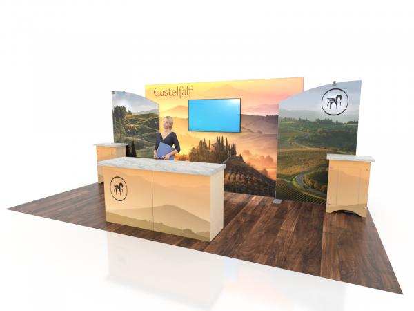 SYK-2040 Symphony Portable Displays -- SEG Press Fit Fabric Graphics