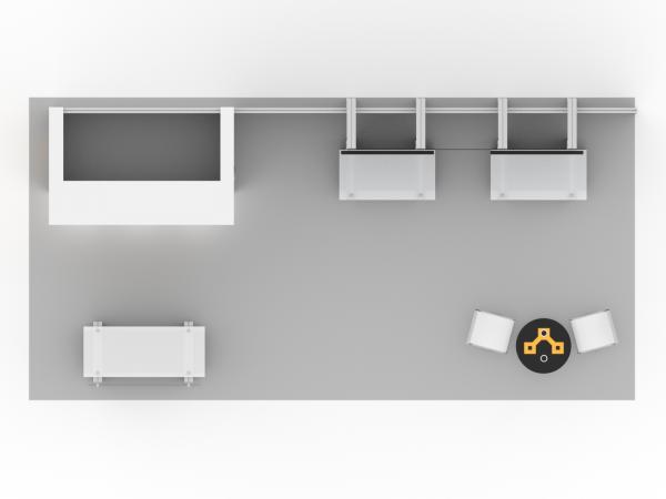 VK-2911 Trade Show Exhibit -- Plan View