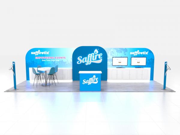 VK-4056 Custom Modular Inline Exhibit -- View 3