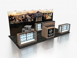 VK-4052 Trade Show Custom Modular Exhibit -- Image 1